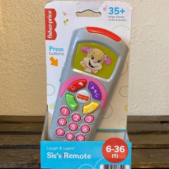 New Fisher-Price Puppy's Remote Laugh & Learn Songs Sounds Phrases Toddler Toy - Picture 1 of 5